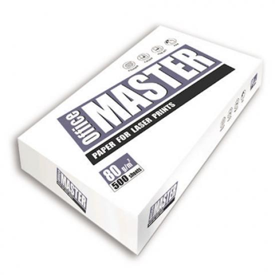 Бумага OFFICE MASTER А4, 80г/м, 500 л. класс "В", СЗЛК, белизна 98% - 1